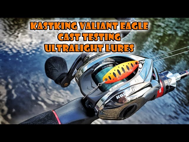 KastKing Valiant Eagle BFS Reel Cast Test - Ultralight Setup - Max