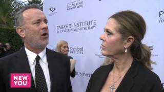 Tom Hanks and Rita Wilson at The Parker Foundation Event