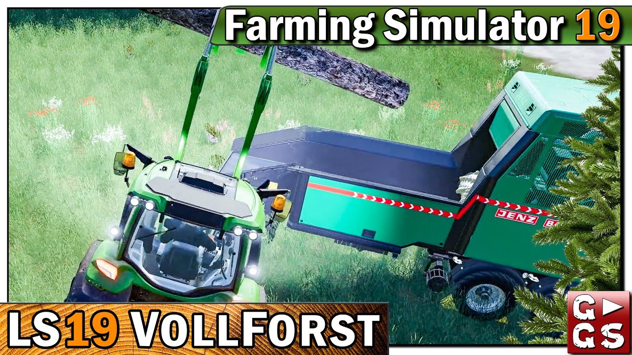 HÄCKSELN mit Hindernissen #14 LS19 VOLLFORST gaming logo