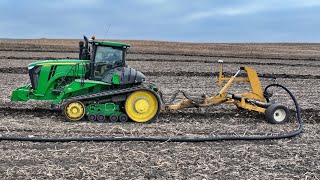 Plowing in tile with the 9570rt for the first time!