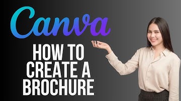 How to Make a Brochure in Canva | Canva Brochure Tutorial |  (2025)