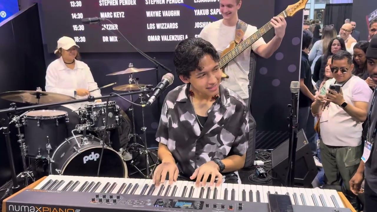 Justin Lee Schultz - Got a Match?-NAMM SHOW 2025 - YouTube