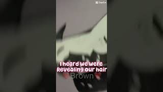 Hair reveal!