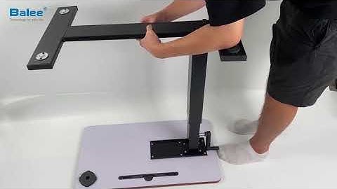 overbed table Assembly video