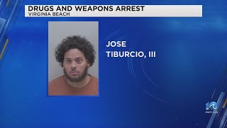 VBPD: Man arrested on drug, firearm charges
