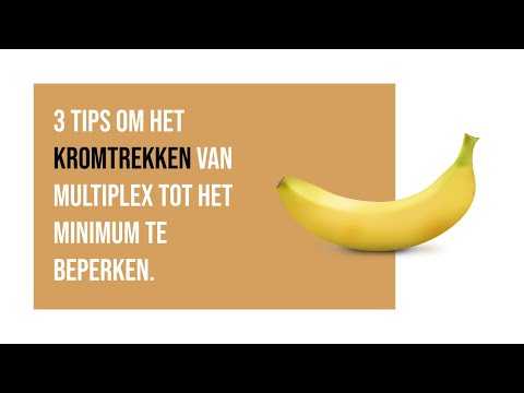 Video: Kan multiplex niet kromgetrokken worden?