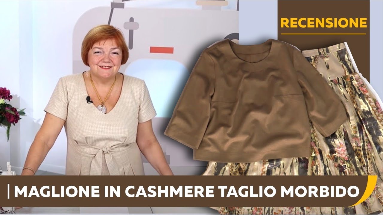 Maglione in cashmere. Recensione  di diversi completi creati con il maglione.