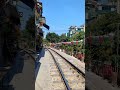 End of train street in Hanoï #vietnam #hanoi #train