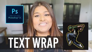 Photoshop in 60 seconds - Text Wrap | Photoshop Tutorial