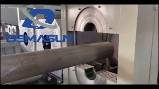 Big size Plastic pipe socketing machine Square type PVC pipe belling machine Plastic pipe machine