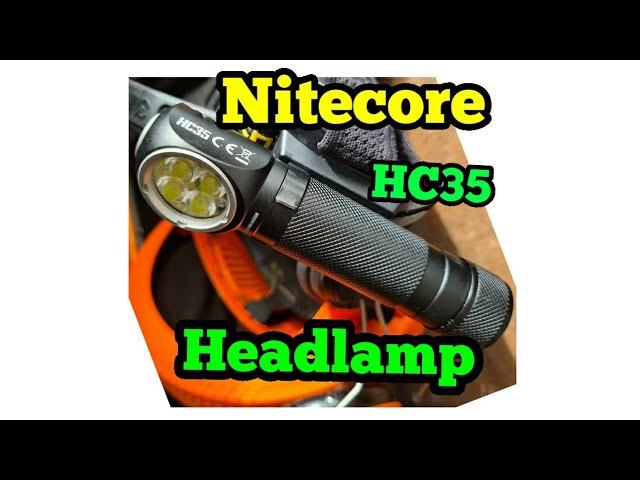 HC35 Nitecore high performance headlamp - YouTube