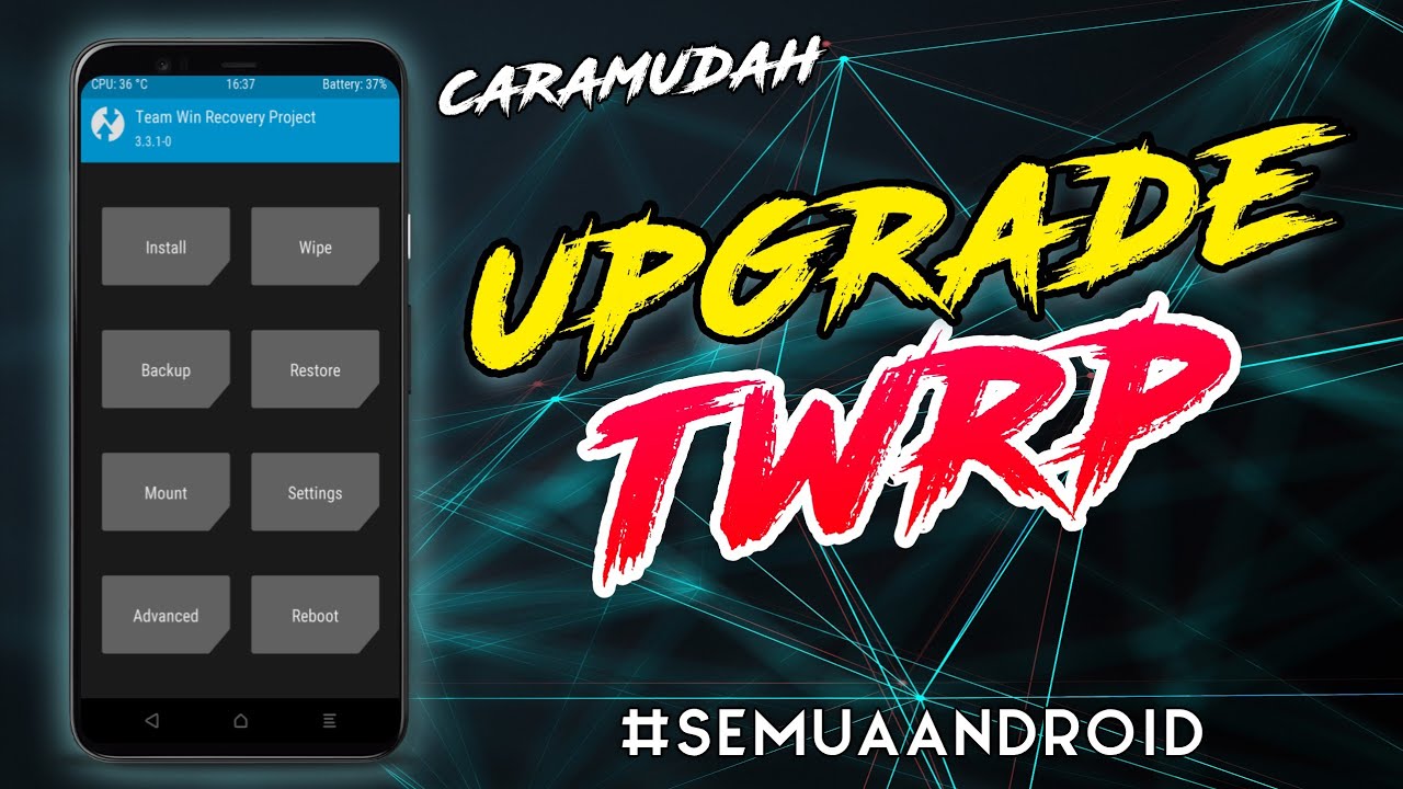 Cara Update TWRP 