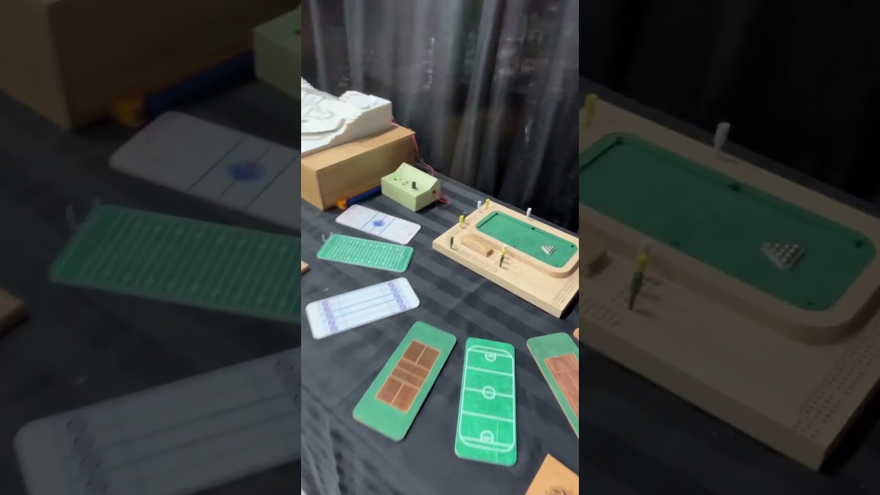 Show hits: Dice baseball/ cribbage board and Maya:Atlantis returns