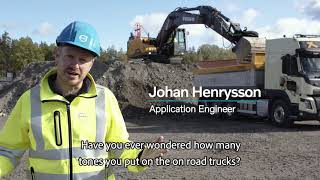 Volvo Excavator On Board Weighing System