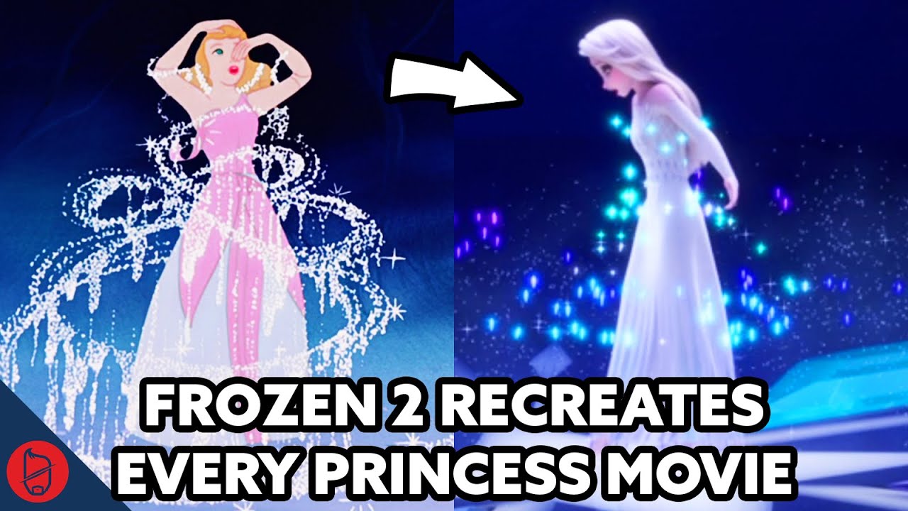 Elsa Frozen 2 VS Disney Princesses 