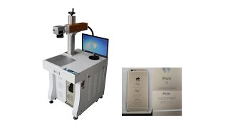 Mopa color laser engraving machine Iphone IMEI, iphone housing laser engraving machine