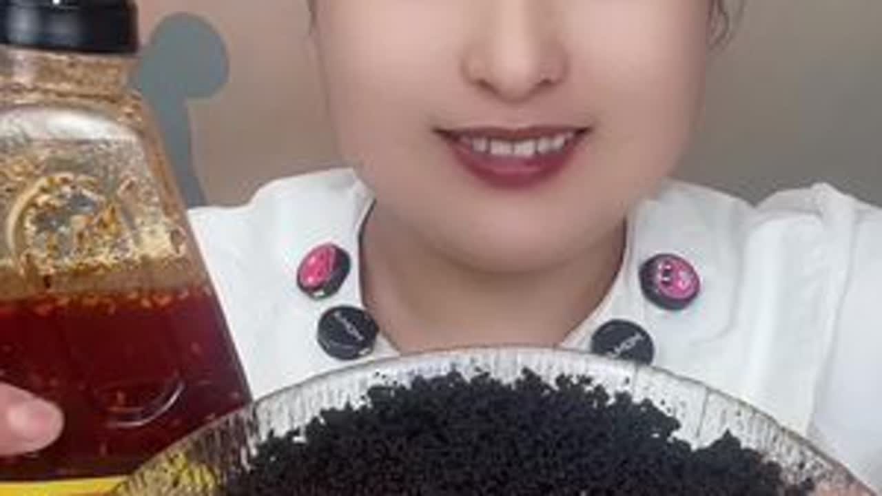 #妈呀太香了 #好吃到停不下来 #咀嚼音 #鱼籽酱多多 #声控