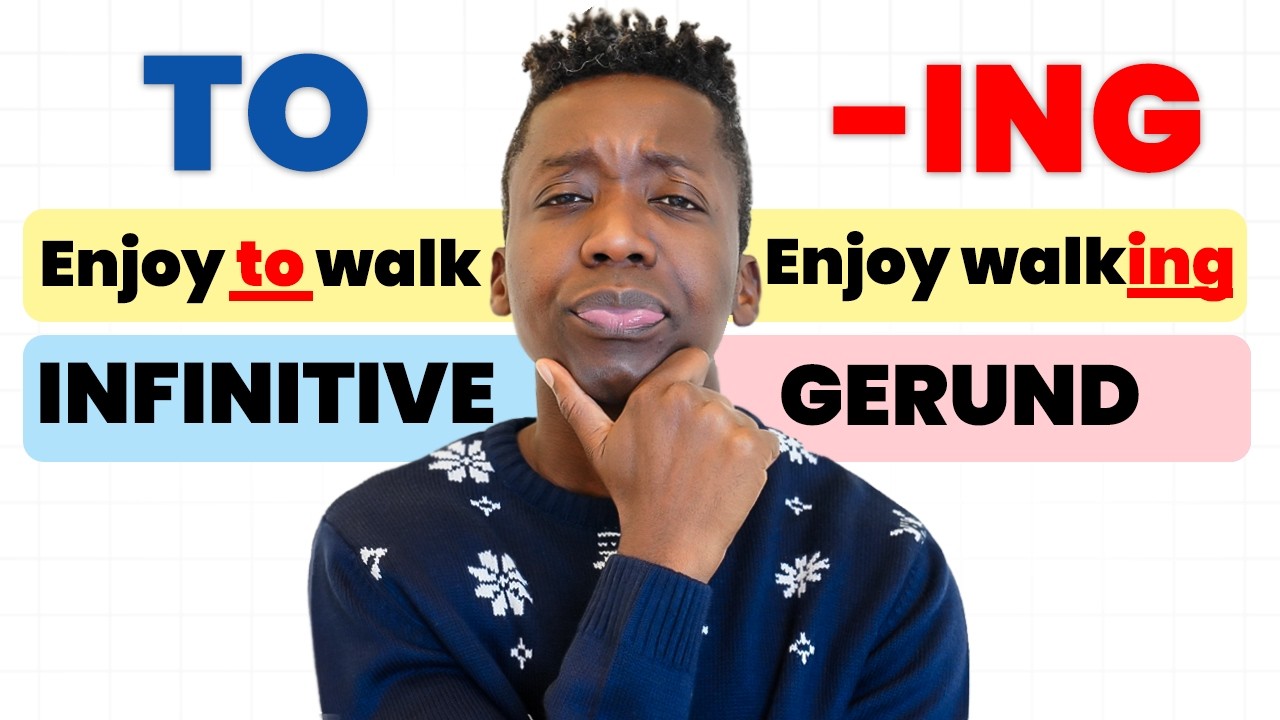 Gérondif ou Infinitif : La Clé pour Parler Anglais Couramment