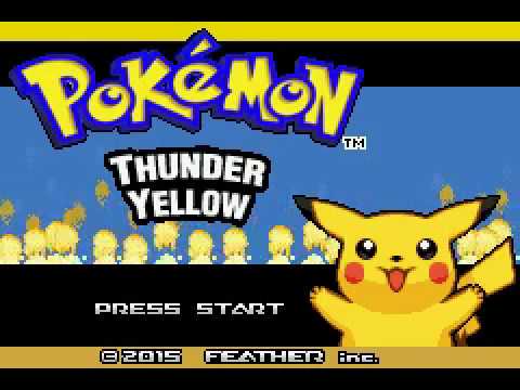 Pokémon Thunder Yellow - Yellow Remake GBA Preview 