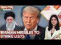 Ref:PsXTqYSI-X8 Us-iran tensions: trump fears iran missiles could hit us | gravitas