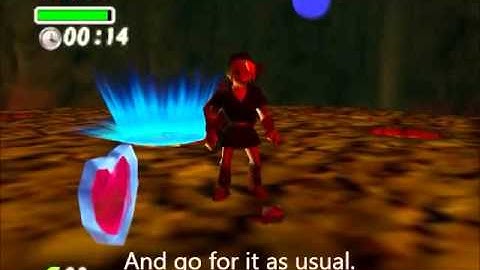 Zelda: Ocarina of Time - Get back to Fire Wrong Warp Initial Position