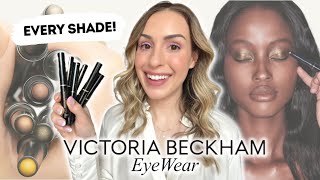 VICTORIA BECKHAM BEAUTY EYEWEAR EYESHADOW STICKS 🤩 EVERY SHADE! SWATCHES & DEMO