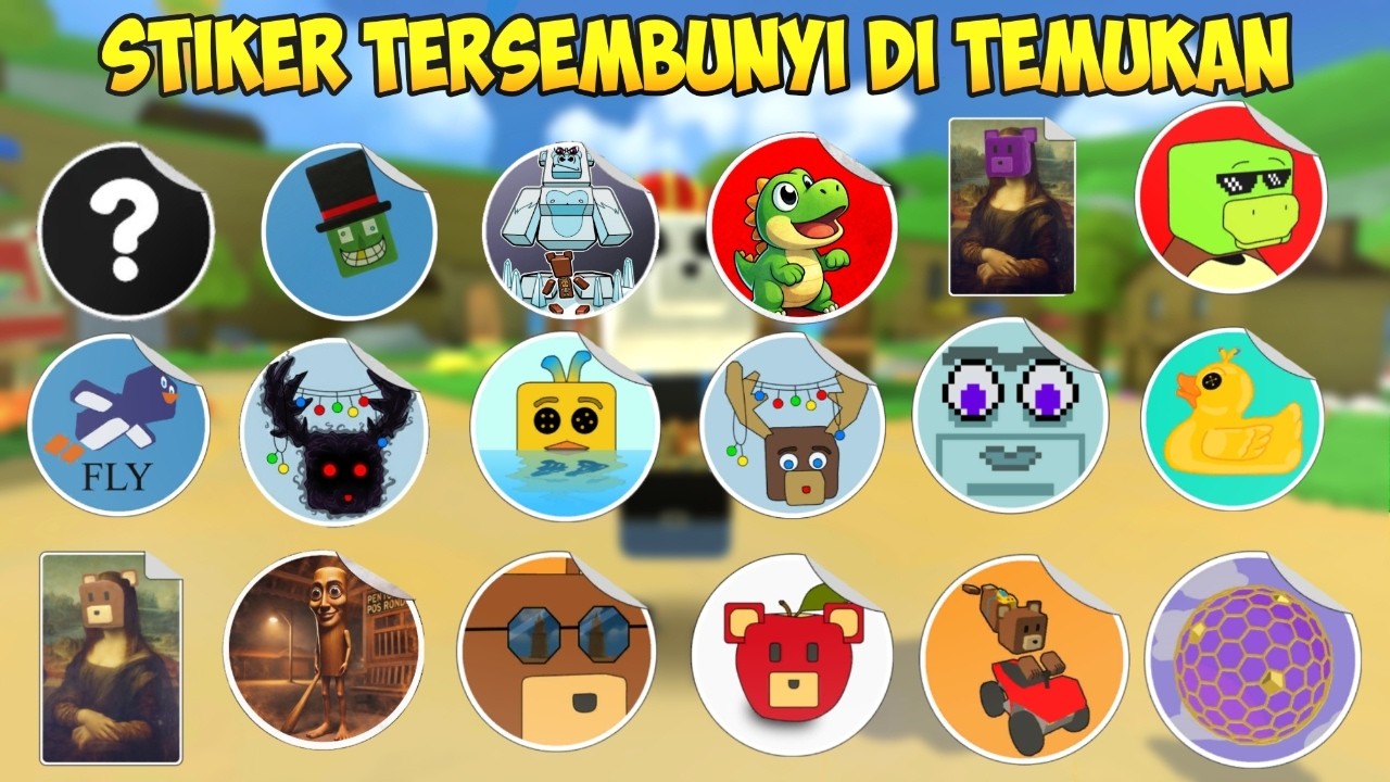 AKU MENEMUKAN STIKER TERSEMBUNYI TERBARU DI SUPER BEAR ADVENTURE