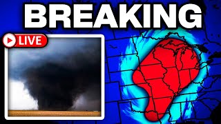 🔴NOW: 2 Tornado Warnings in Nebraska with LIVE Storm Chasers