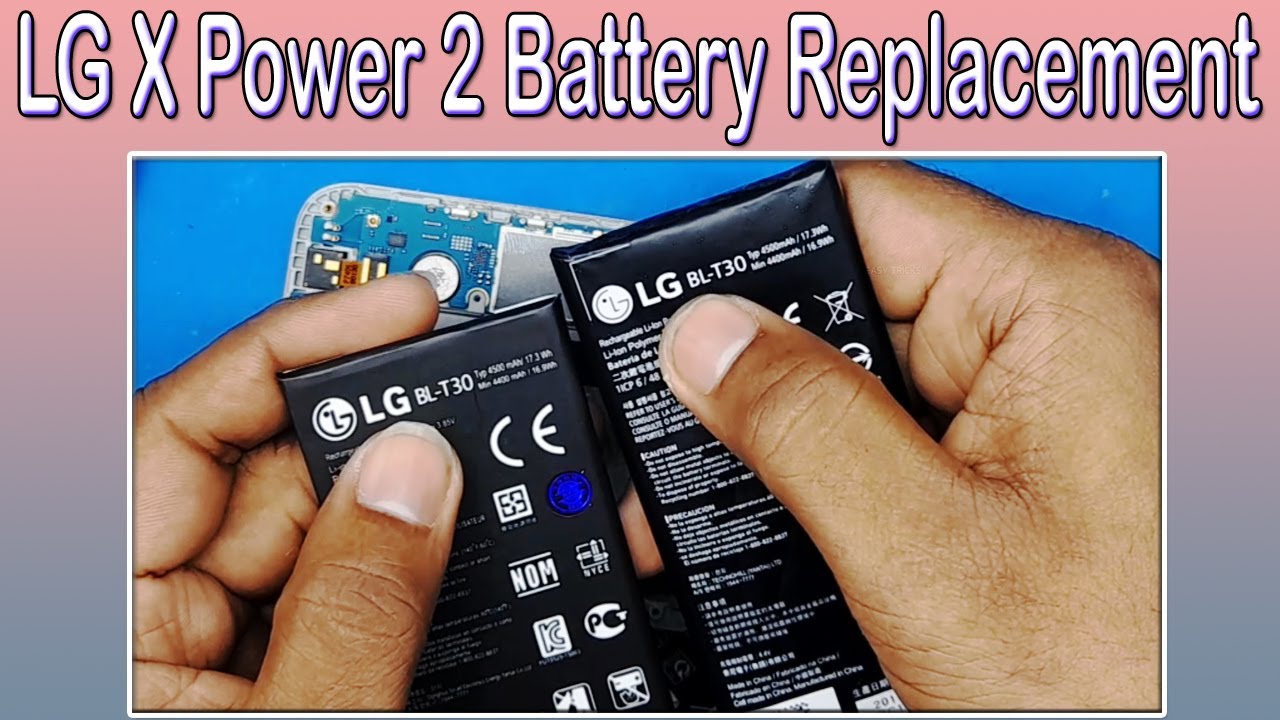 LG X Power 2 Battery Replacement || BL-T30 Replacement Battery LG X