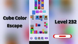 🧩 Cube Color Escape Level 232 Walkthrough | Step-by-Step Guide 🎮 | Go Answer