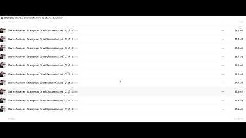 Strategies of Great Decision Makers   Charles Faulkner