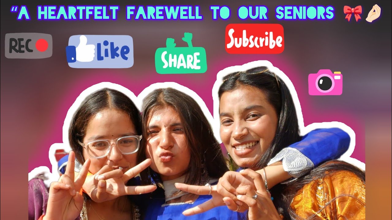 “Farewell Vibes ✨ | Fun, Dance & Crazy Moments with Seniors”🎀🤌🏻