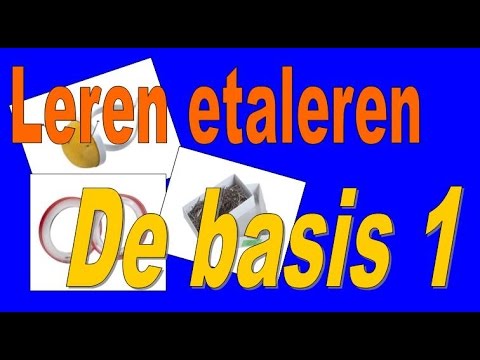 Video: Hoe Teken Je Een Etalage