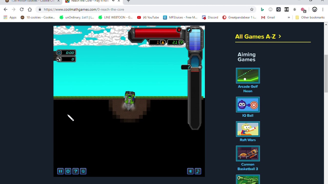 Reach the Core Play it now at Coolmath Games - YouTube