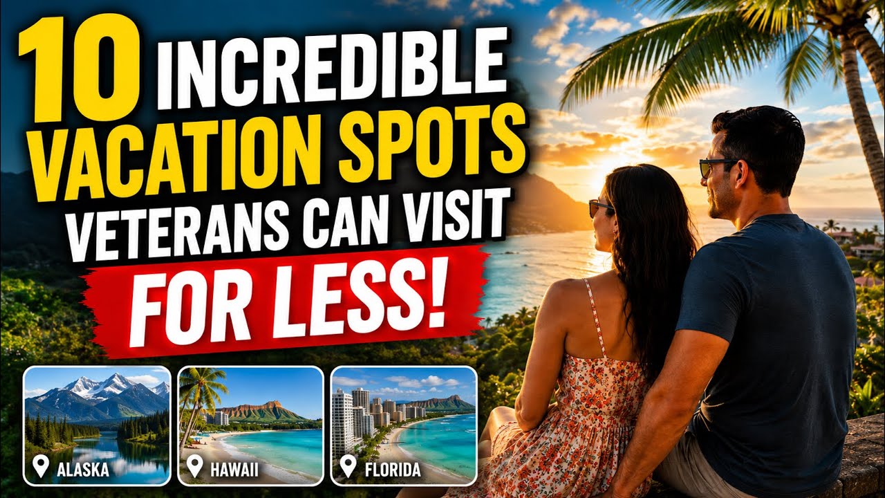 10 Incredible Vacation Spots Veterans Can Visit for Less