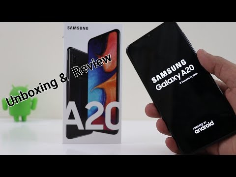 Samsung Galaxy A20 Unboxing  amp  Full Review Detail In HINDI