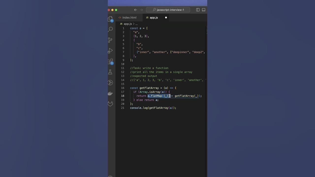 JavaScript Interview question : Recursion - YouTube