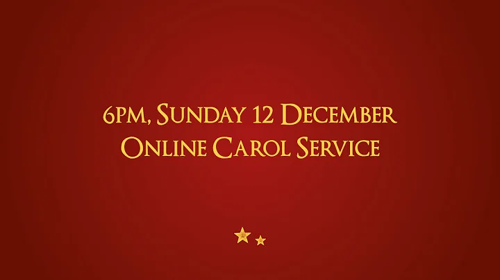 Holy Trinity Platt | Online Carol Service | 12 Dec...