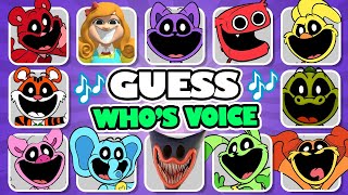 Guess the VOICE | Poppy Playtime Chapter 4 & Smiling Critters | Dogday, Catnap