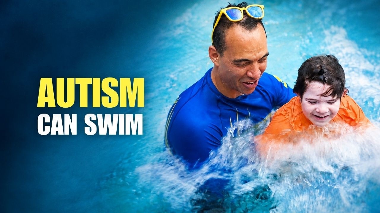Teach a Child With Autism to Swim: Real Swim Lesson
