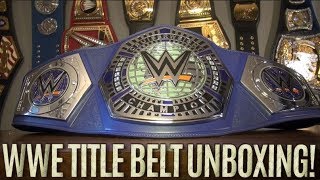 Wwe Replica Cruiserweight Championship Title Belt Unboxing