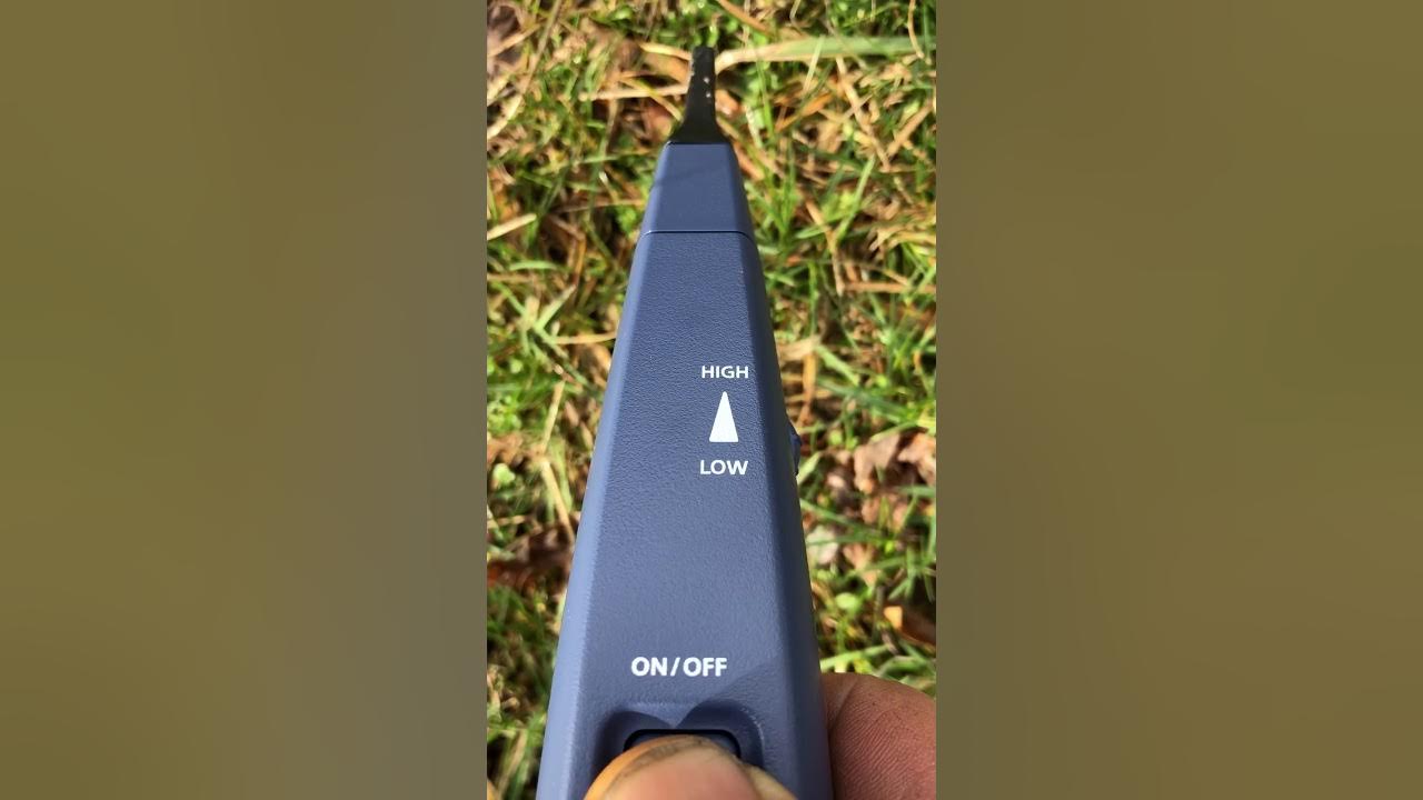 How to find broken under ground wires YouTube