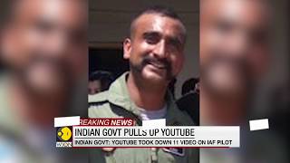 Breaking News: Notice sent to YouTube over videos of IAF pilot
