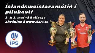 Íslandsmeistaramótið í pílukasti 2026 - Sunnudagur - Streymi 2