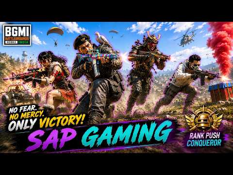 BGMI LIVE Dominating Chicken Dinner | SAP Gaming #viral #gameplay #gaming #pubgmobile #bgmi