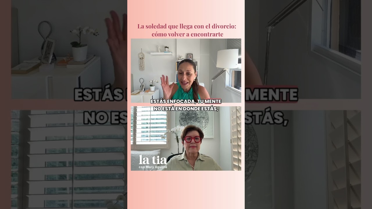 No estás sola, pero te sientes perdida. #divorcio