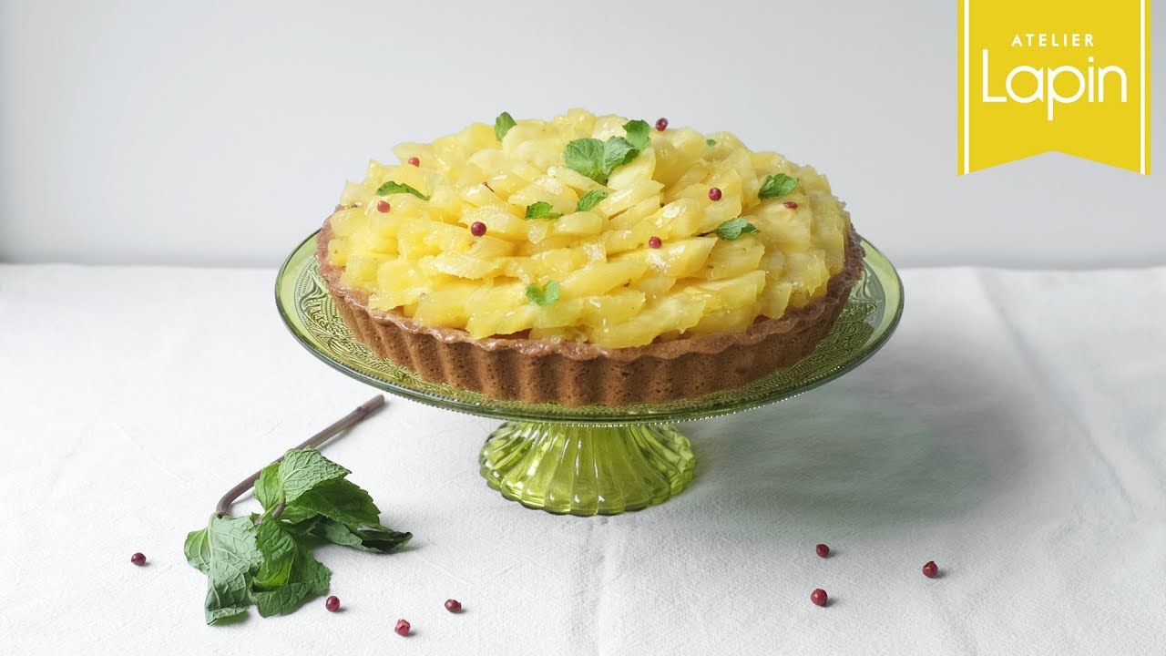 Pineapple Cheese Tart YouTube
