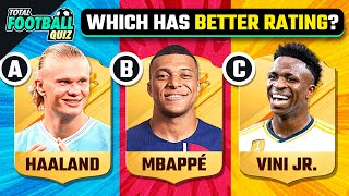 ERRATEN SIE DEN AM BESTEN BEWERTETEN SPIELER EA SPORTS FC 24 (FIFA 24) | TFQ QUIZ FUSSBALL 2023 screenshot 2