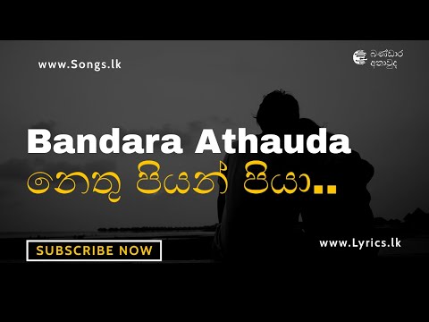 Nethu Piyan Piya - Bandara Athauda video thumbnail