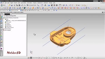 Moldex3D eDesignSYNC R10 for NX Demo Animation